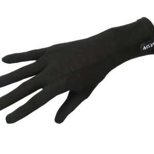 Aclima Lightwool 140 Liner Gloves Jet Black