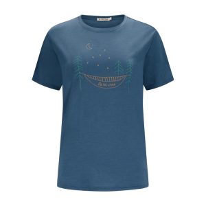Aclima Lightwool 140 Tee Forest Womens Blue Fusion