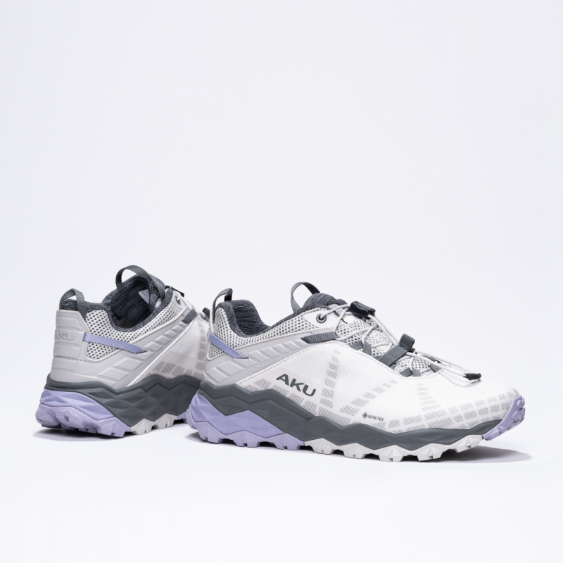 AKU Flyrock GTX Womens Light Grey/Violet - Image 5