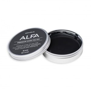Alfa Shoe Care Polish Black