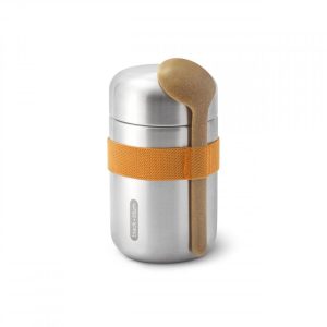 Black+Blum Food Flask 400Ml Steel-Orange