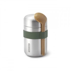Black+Blum Food Flask 400ml Steel/Olive