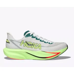 Hoka Mach 7 Womens Frost/Neon Yuzu