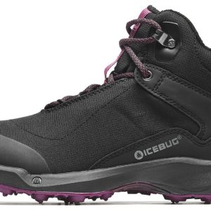 Icebug Pace3 Womens Bugrip Gtx Black/Darkhibiscus