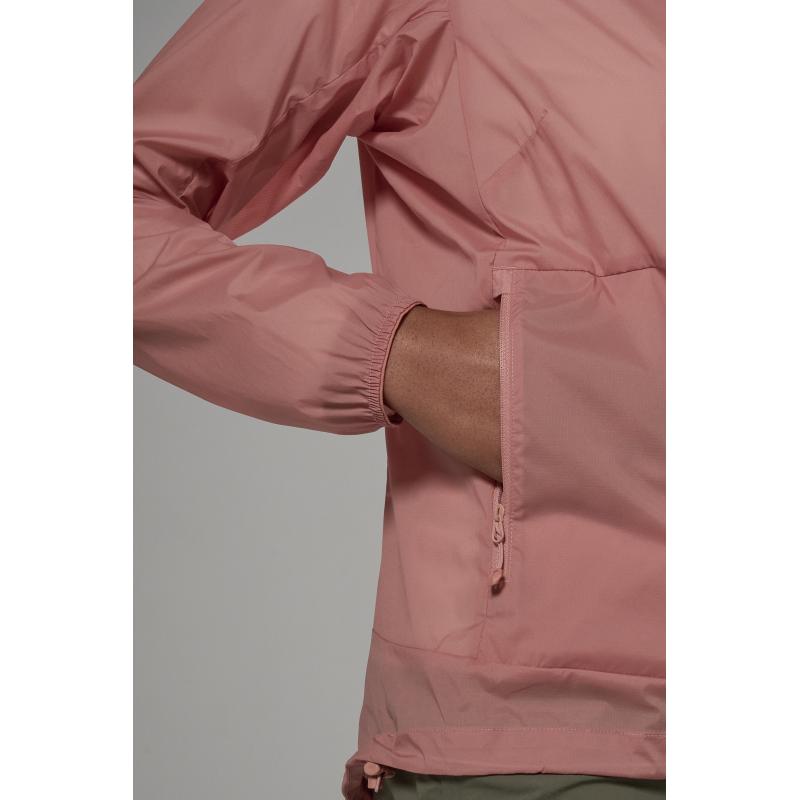 Montane Womens Featherlite Hoodie Pink Clay - Image 4
