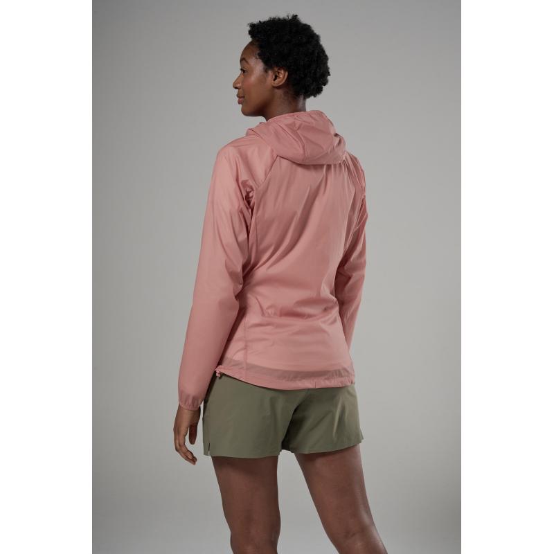 Montane Womens Featherlite Hoodie Pink Clay - Image 5