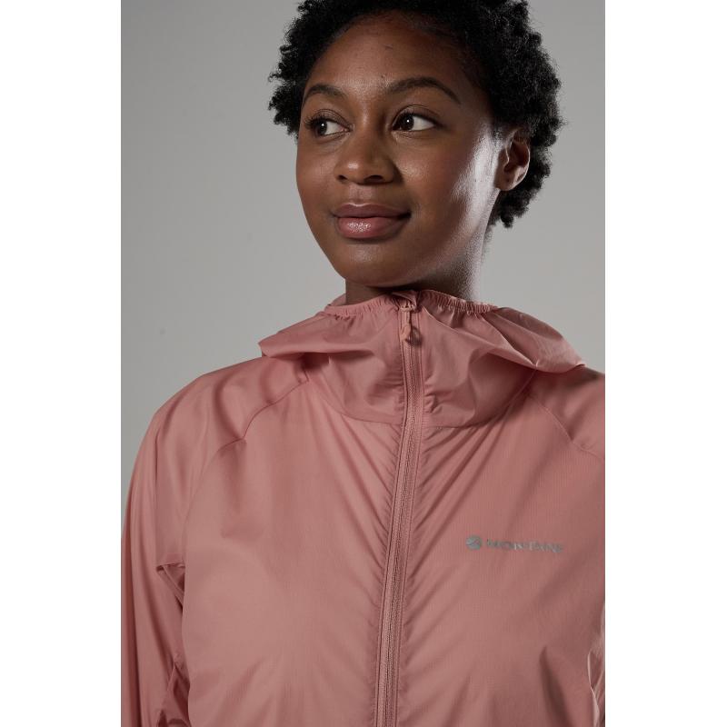 Montane Womens Featherlite Hoodie Pink Clay - Image 6
