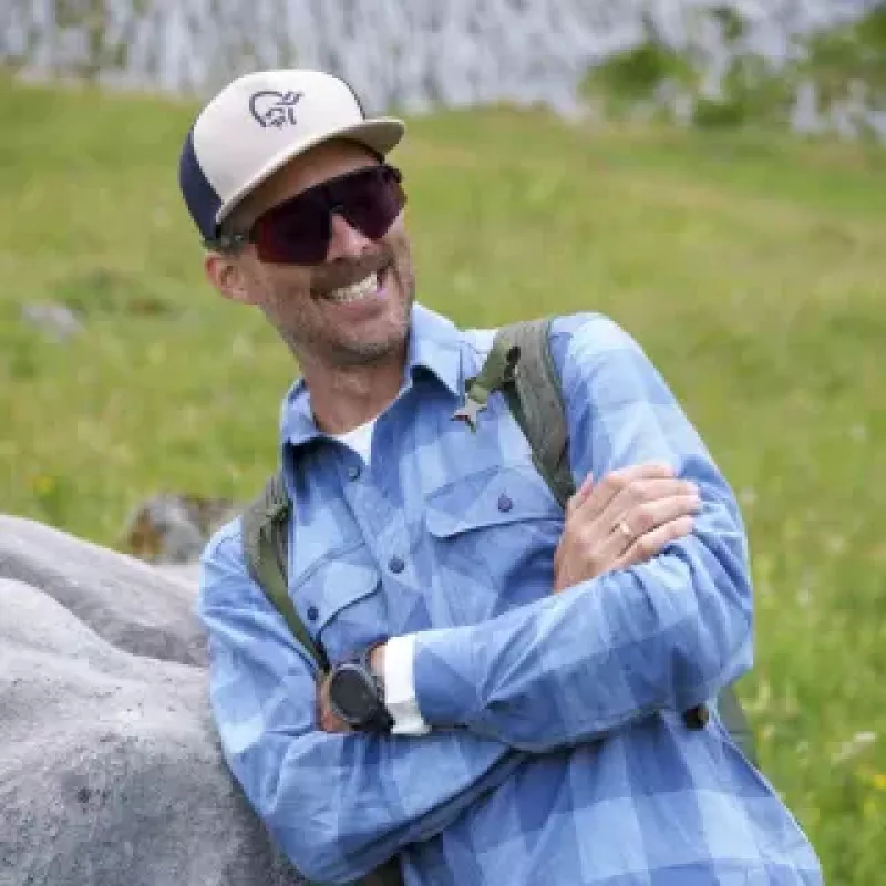 Norrøna femund flannel lightweight Shirt M’s Frozen Fjord - Image 5