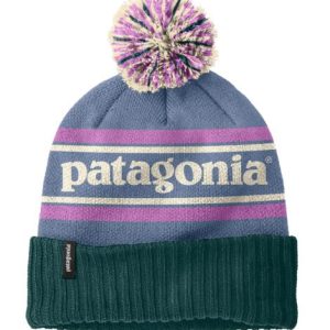 Patagonia Powder Town Beanie Park Stripe: Barnacle Blue