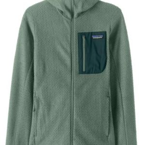 Patagonia Womens R1 Air Full-Zip Hoody Ellwood Green