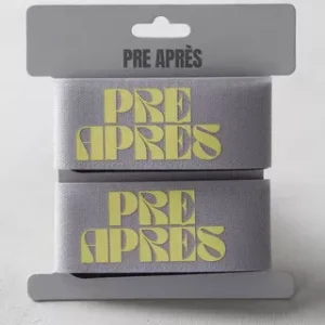 Pre Après Pre Apres Retro Ski Strap Grey/Yellow