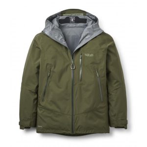 Rab Downpour Mountain Jacket Mens Army