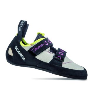 Scarpa Velocity Womens Light Gray-Yello